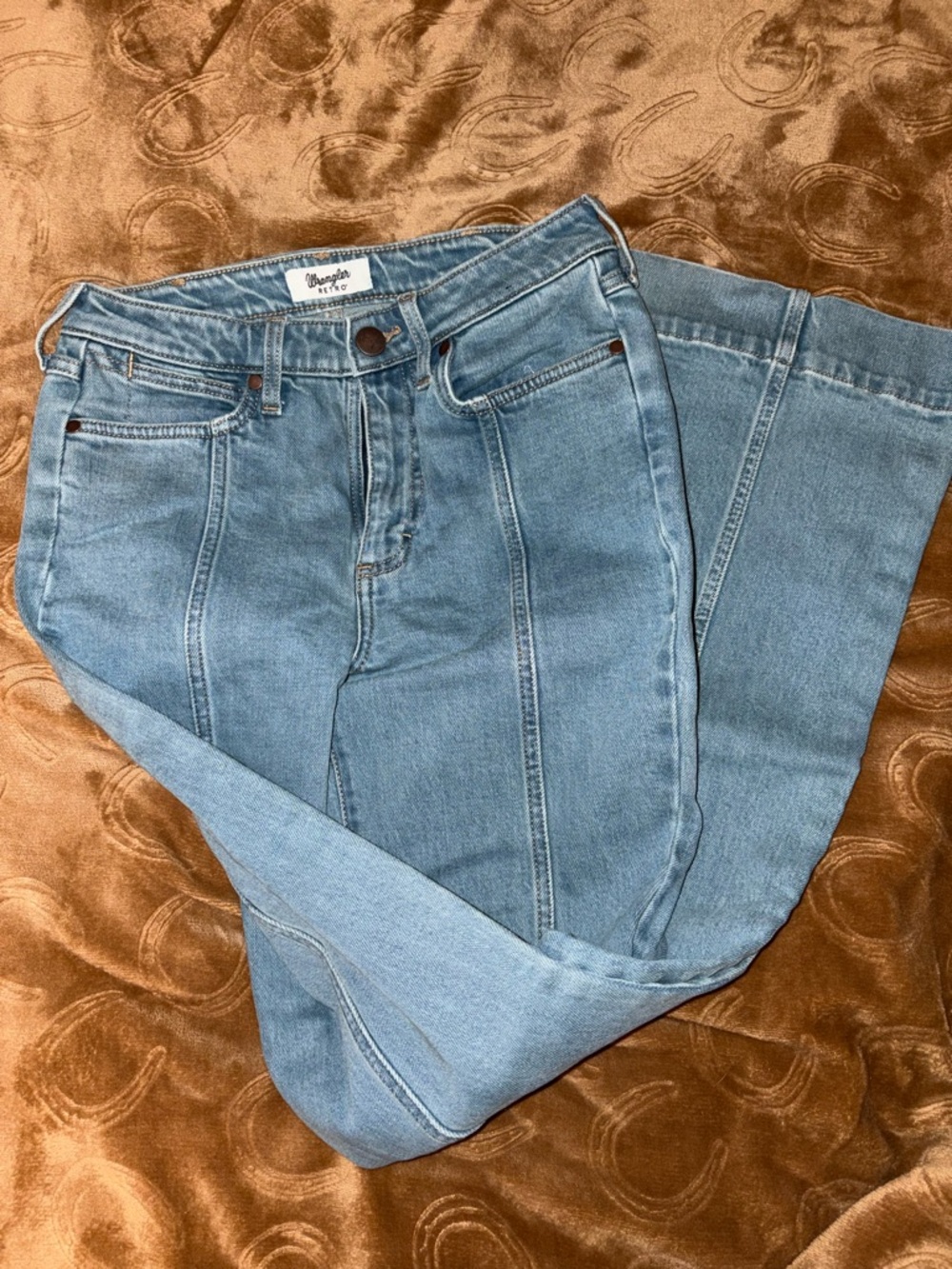 Womens wrangler retro trouser - Picture 2 of 3